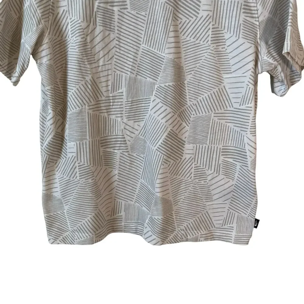 THE NORTH FACE Women Marina Luxe Crew Neck T Shirt Cream Gray S Gorpcore Outdoor - Picture 5 of 11